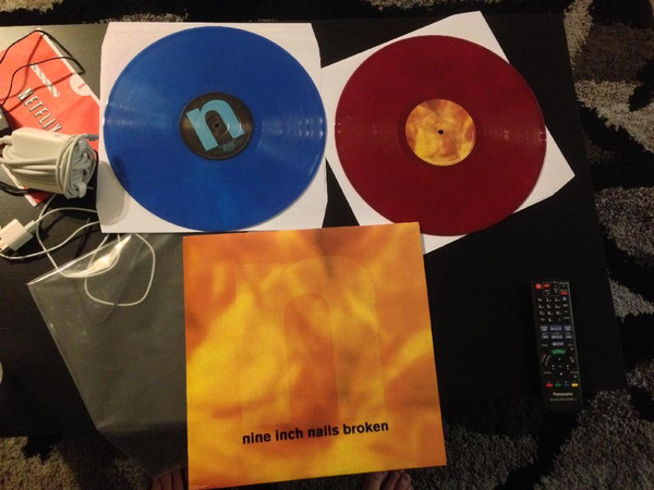 I forhold Glat erhvervsdrivende Nine Inch Nails – Broken / Fixed (2014, Red Marble Vinyl, Vinyl) - Discogs