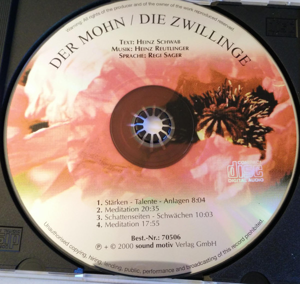 ladda ner album Heinz Reutlinger - Die Zwillinge Der Mohn