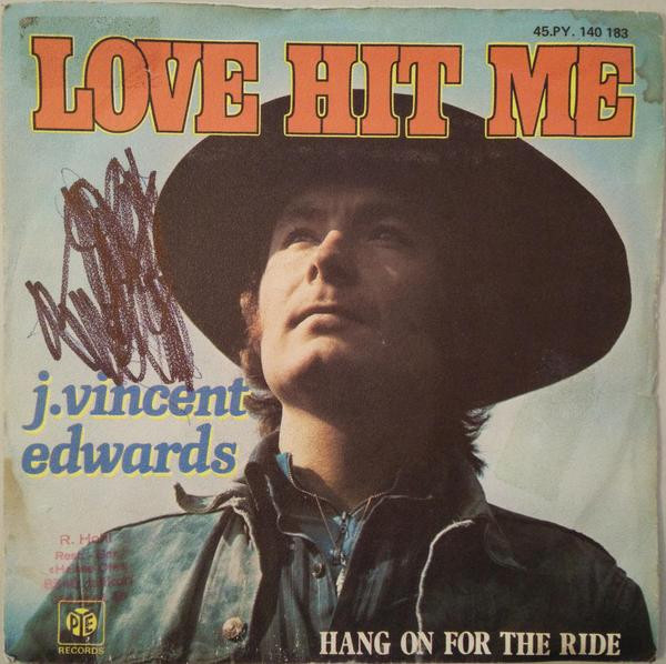 J. Vincent Edwards – Love Hit Me (1976, Vinyl) - Discogs