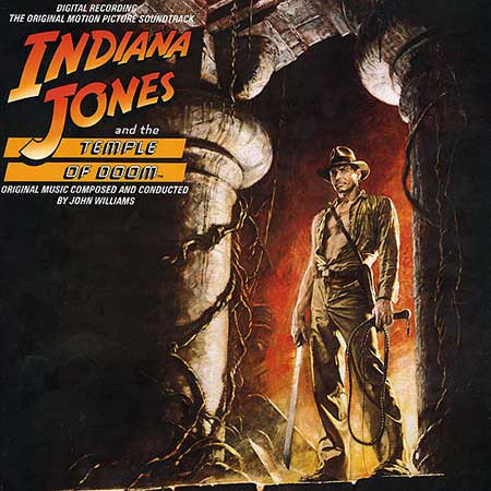 GR71 INDIANA JONES AND THE TEMPLE OF DOOM BOOK & RECORD SEALED 