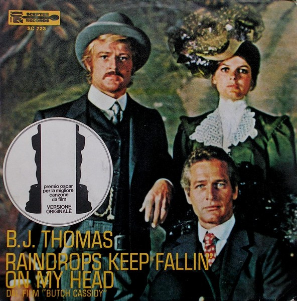 B.J. Thomas – Raindrops Keep Fallin' On My Head (1969, Vinyl