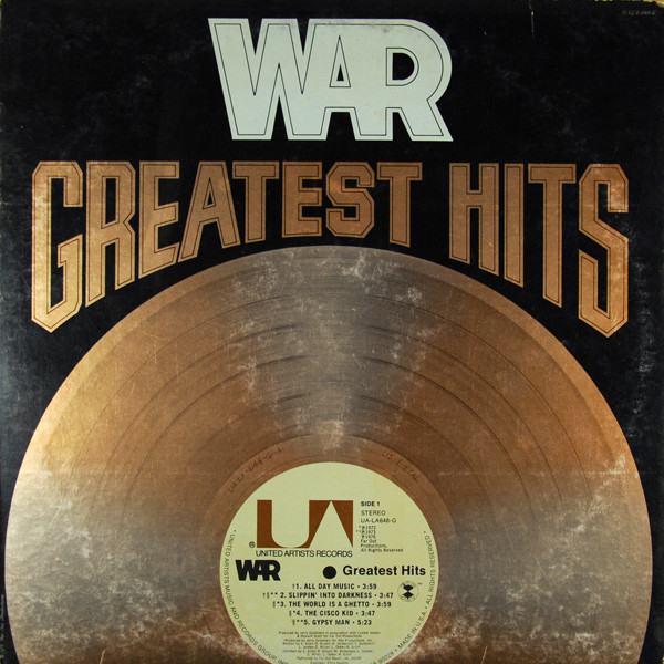War – Greatest Hits (1976, Vinyl) - Discogs