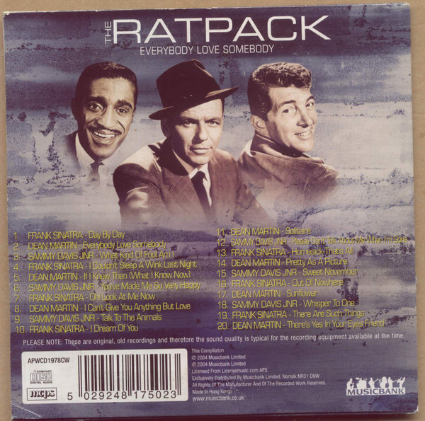 descargar álbum The Ratpack - Everybody Love Somebody