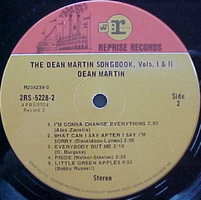 last ned album Dean Martin - The Dean Martin Songbook Volumes 12