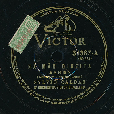 last ned album Silvio Caldas C Orchestra Victor Brasileira - Na Mão Direita Florisbella