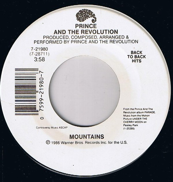 baixar álbum Prince And The Revolution - Anotherloverholenyohead Mountains