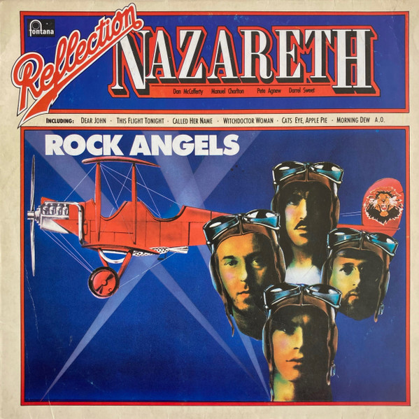 Обложка конверта виниловой пластинки Nazareth (2) - Reflection - Rock Angels