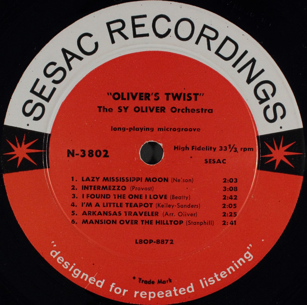 lataa albumi The Sy Oliver Orchestra - Olivers Twist