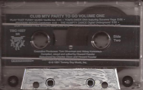 Club MTV Party To Go Volume One (1991, Cassette) - Discogs