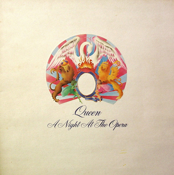 Queen – A Night At The Opera (1975, CP; Embossed Gatefold, Vinyl 