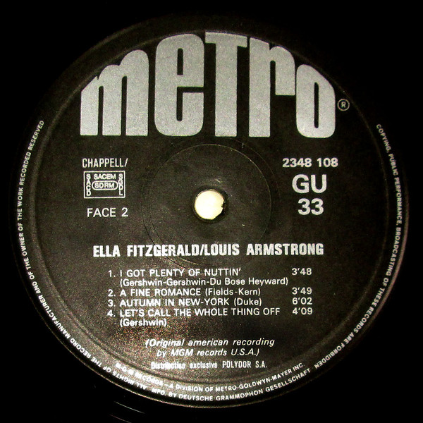Album herunterladen Ella Fitzgerald, Louis Armstrong - Pop Music