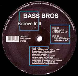 Bass Bros – Let It Go (2006, Vinyl) - Discogs