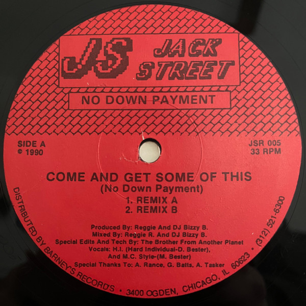 Down Payment – And Get Some Of (1990, Vinyl) - Discogs