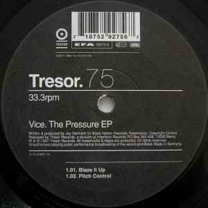 Vice - The Pressure EP album cover