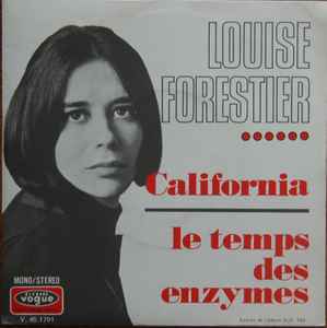 Louise Forestier - California / Le Temps Des Enzymes album cover