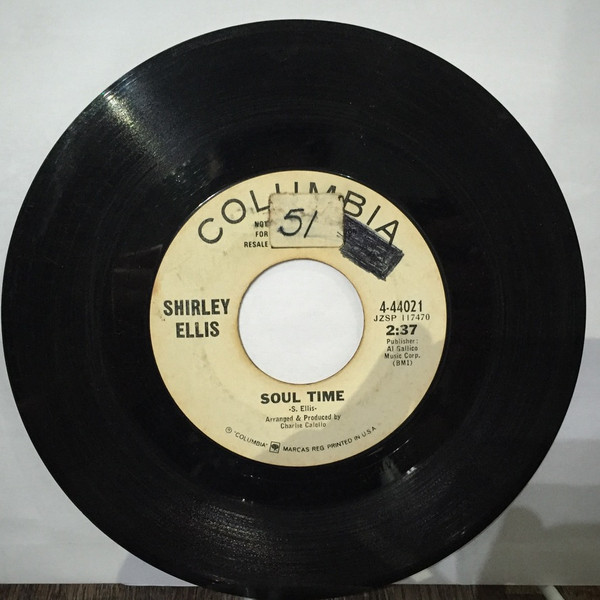 Shirley Ellis - Soul Time | Releases | Discogs