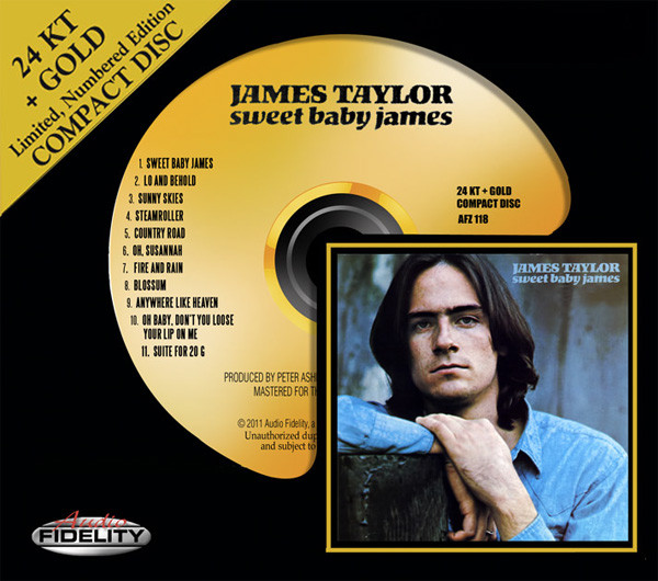 ◎JAMES TAYLOR / Sweet Baby James ※未開封・未使用 ドイツ盤 【 WARNER BROS. 7599-27183-2  】 - ロック、ポップス（洋楽）