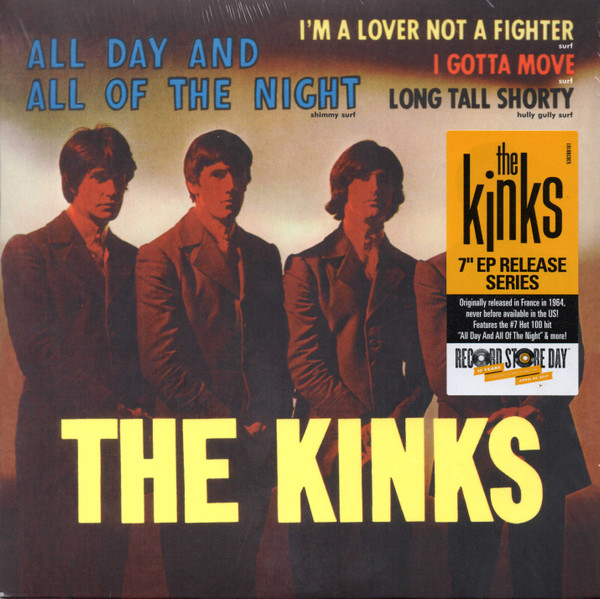 The Kinks – All Day And All Of The Night (2017, Vinyl) - Discogs