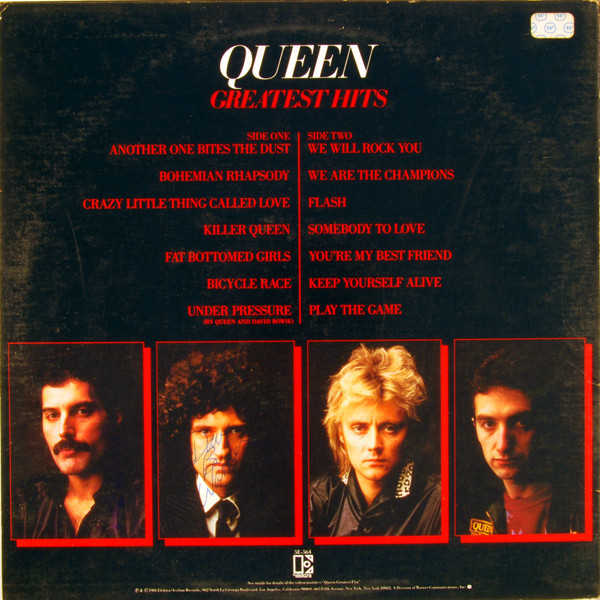 Queen – Greatest Hits (1981, SP - Specialty Pressing, Vinyl) - Discogs