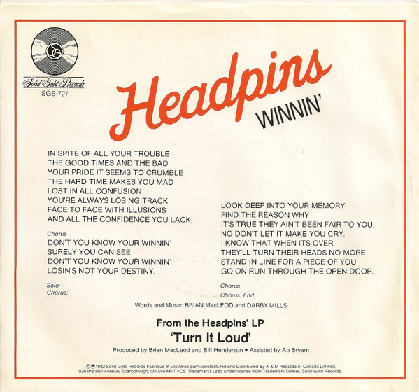last ned album Headpins - Winnin