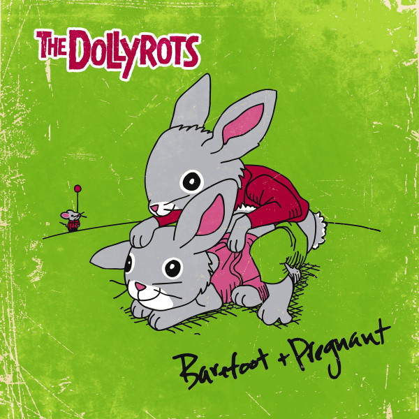 The Dollyrots Barefoot Pregnant 2014 Pink Translucent Vinyl