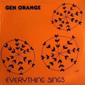 Gen Orange - Everything Sings album cover