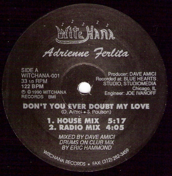 ladda ner album Adrienne Ferlita - Dont You Ever Doubt My Love