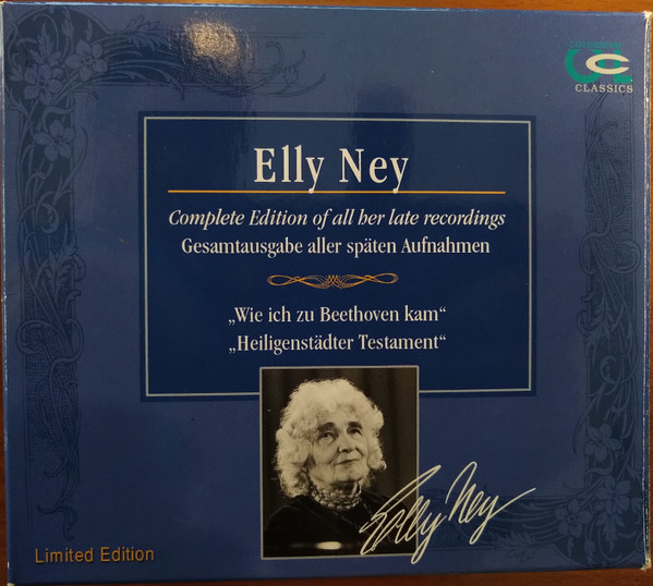Elly Ney – Complete Edition Of All Her Late Recordings (CD) - Discogs