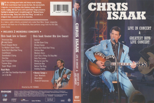 télécharger l'album Chris Isaak - Live In Concert Greatest Hits Live Concert