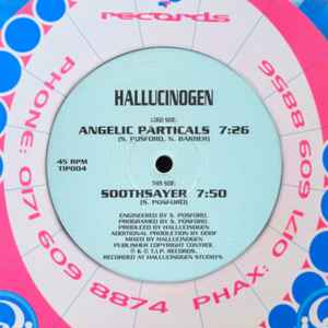 Hallucinogen - Angelic Particles / Soothsayer album cover