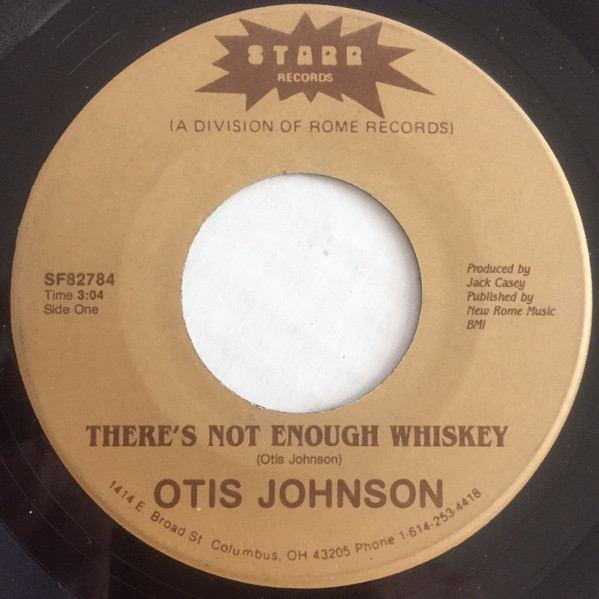 baixar álbum Otis Johnson - Theres Not Enough Whiskey