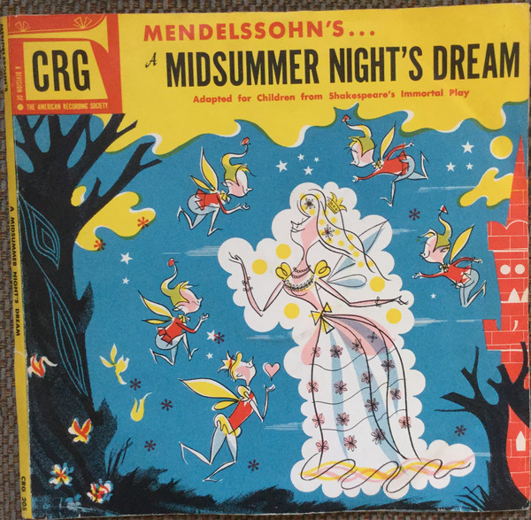 Mendelssohn – A Midsummer Night's Dream (1953, Vinyl) - Discogs