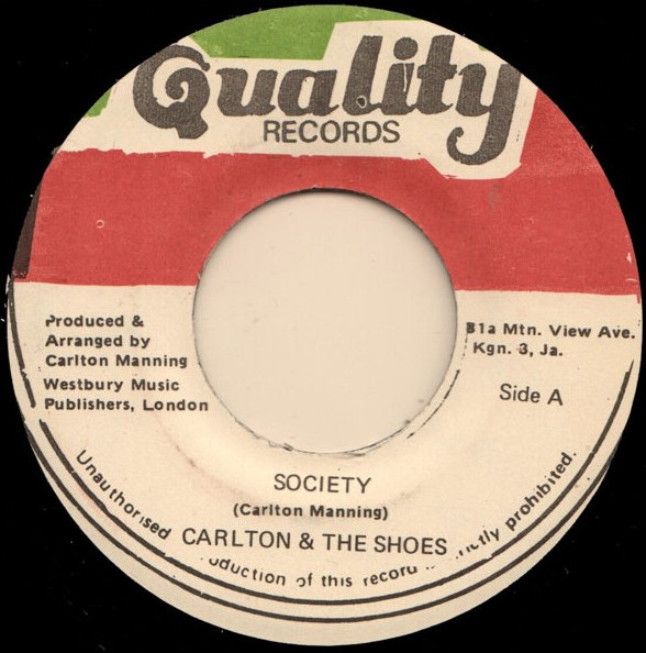 Carlton & The Shoes – Society (Vinyl) - Discogs