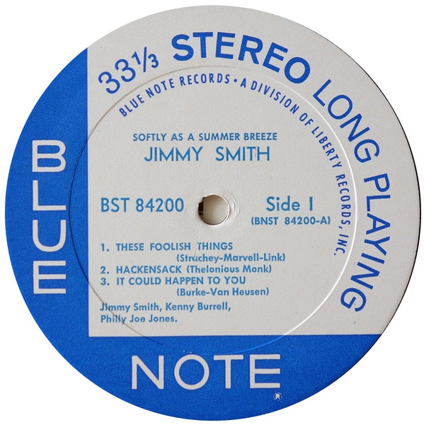 Jimmy Smith – Softly As A Summer Breeze (Vinyl) - Discogs