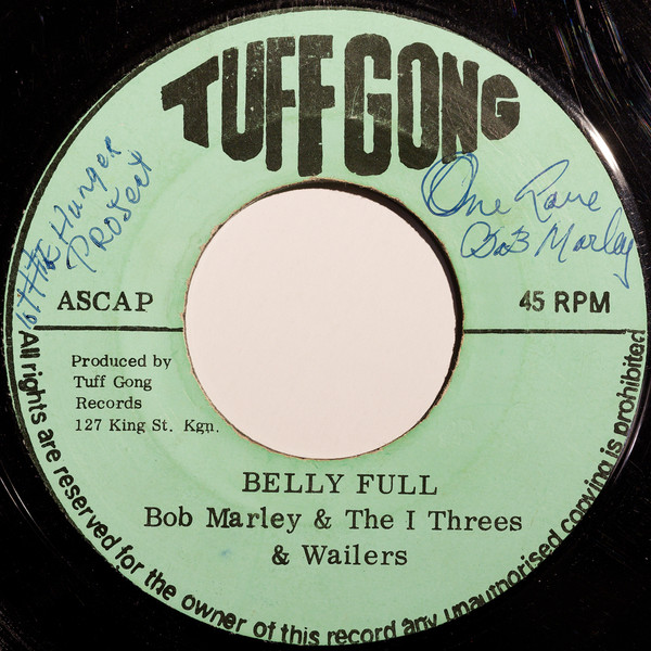 Bob Marley & The I Threes & Wailers – Belly Full (1974, Red Print 