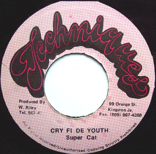 Album herunterladen Super Cat - Cry Fi De Youth