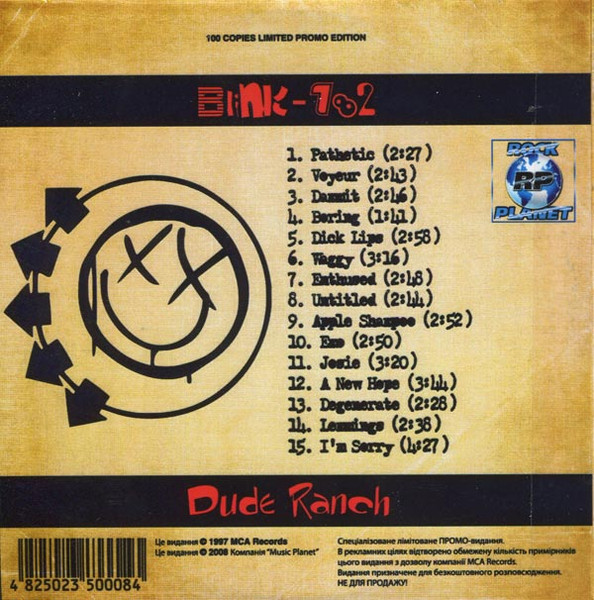 Blink-182 – Blink-182 (2010, Vinyl) - Discogs