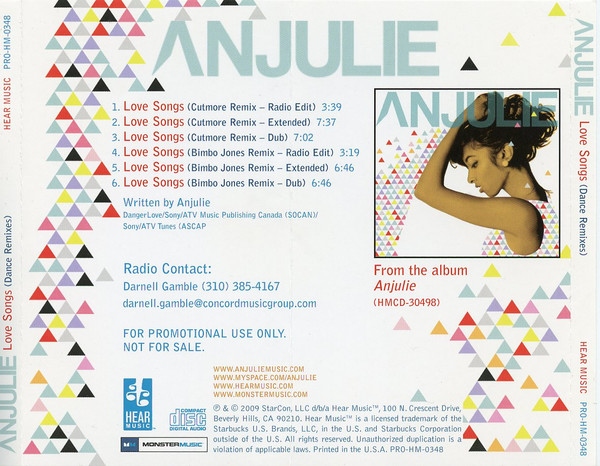 lataa albumi Anjulie - Love Songs Dance Remixes