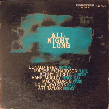 Donald Byrd / Kenny Burrell – All Night Long (CD) - Discogs