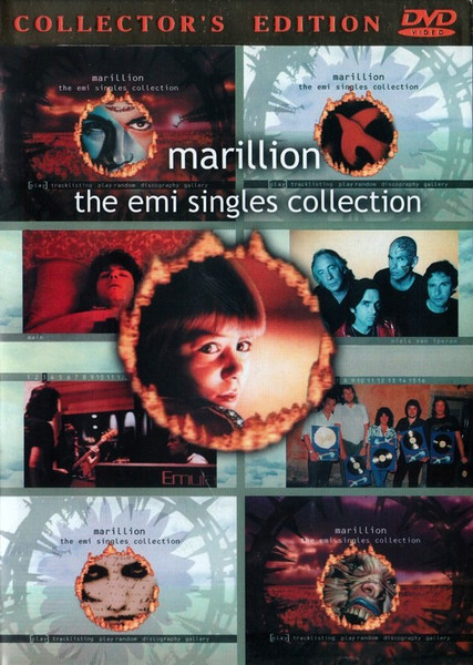 Marillion – The EMI Singles Collection (2002, Keep case, DVD