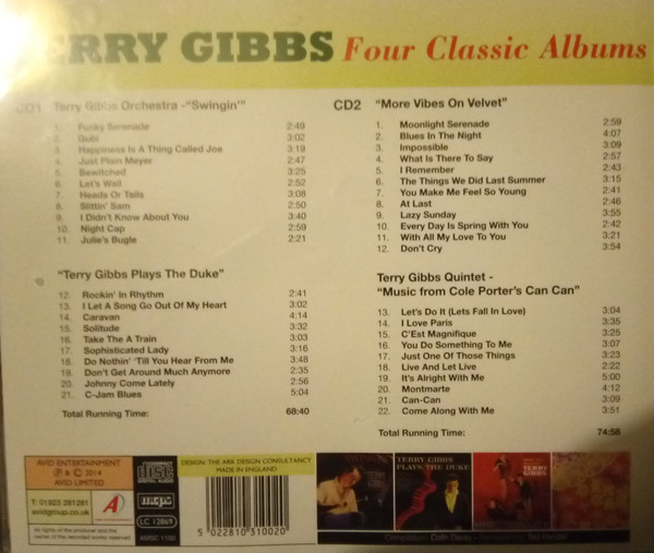 lataa albumi Terry Gibbs - Four Classic Albums