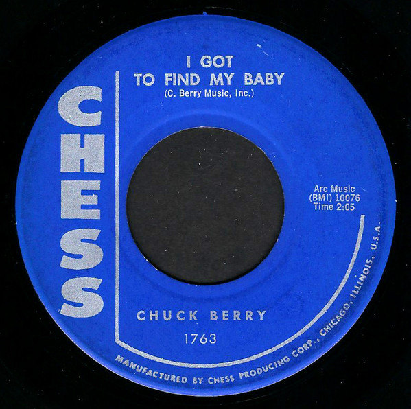 Chuck Berry – I Got To Find My Baby (1960, Monarch Pressing, Vinyl