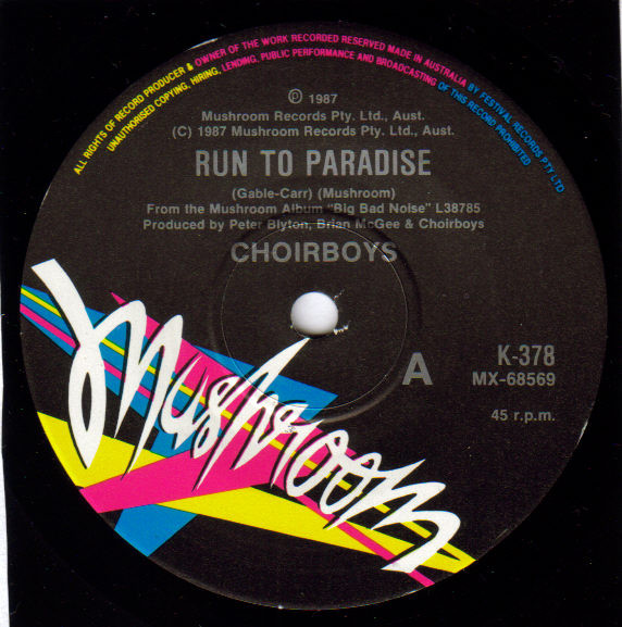 Choirboys – Run To Paradise (1987, Vinyl) - Discogs