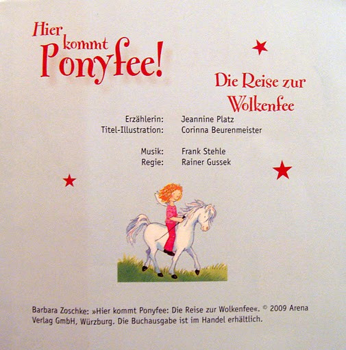 descargar álbum Barbara Zoschke - Hier Kommt Ponyfee Die Reise Zur Wolkenfee