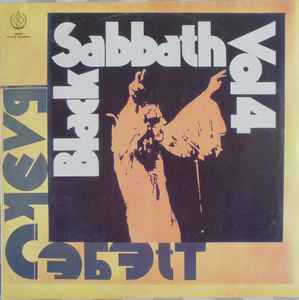 Black Sabbath – Black Sabbath Vol 4 (Vinyl) - Discogs