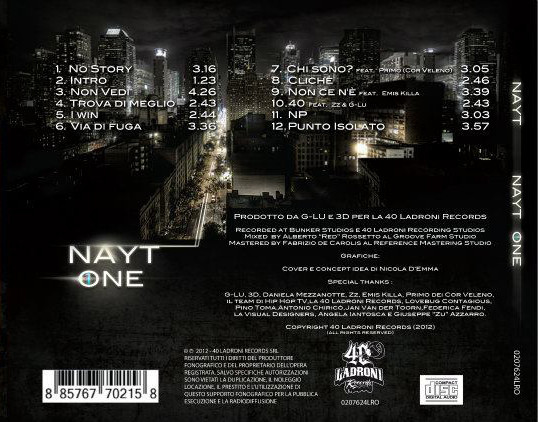 Nayt – Nayt One (2012, CD) - Discogs