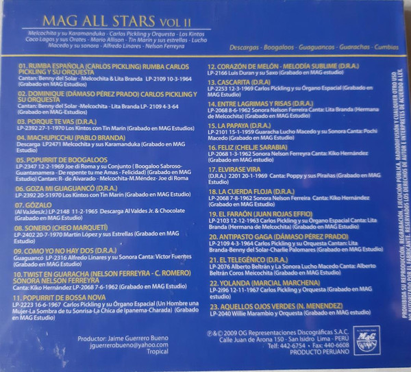 descargar álbum Various - Mag All Stars Vol II