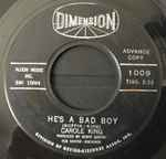 Cover of He's A Bad Boy / We Grew Up Together, 1963-04-00, Vinyl