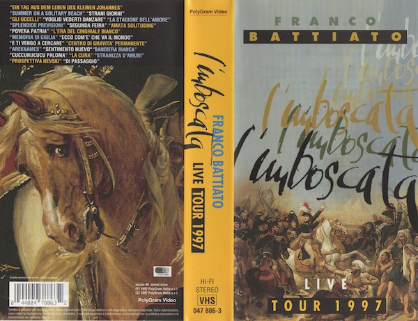 Franco – L'Imboscata Live Tour (1997, VHS) Discogs