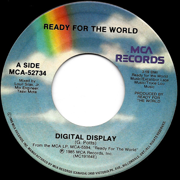 Ready For The World - Digital Display (12